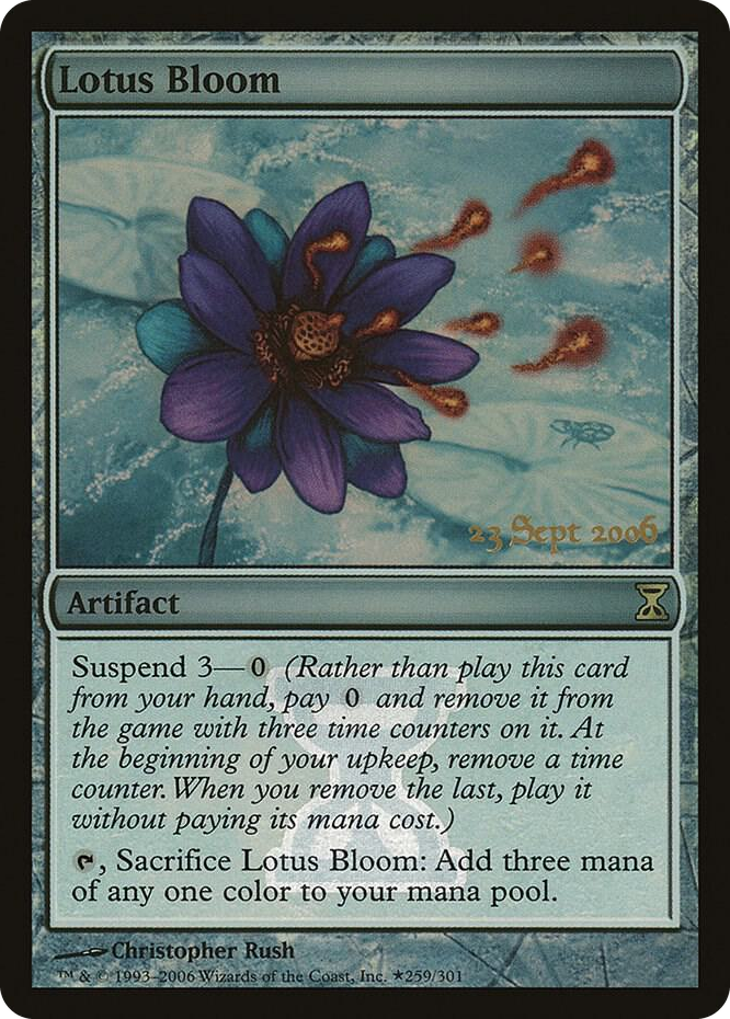 Lotus Bloom #259 R - Prerelease Cards Pokemon card