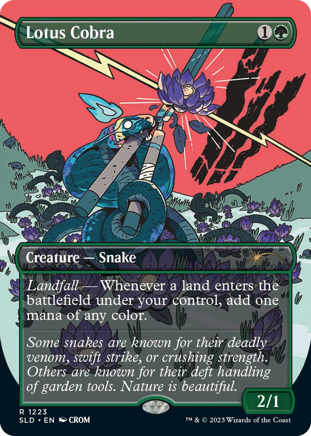 1223 Lotus Cobra R Secret Lair Drop Series