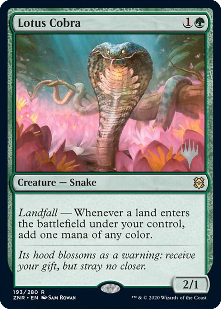 0193 Lotus Cobra M Promo Pack: Zendikar Rising