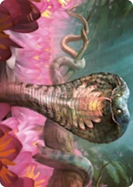 0071 Lotus Cobra Art Card S Art Series: Zendikar Rising