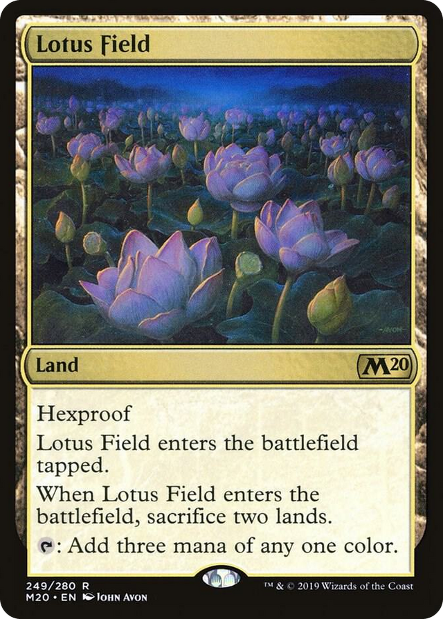 0249 Lotus Field R Core Set 2020