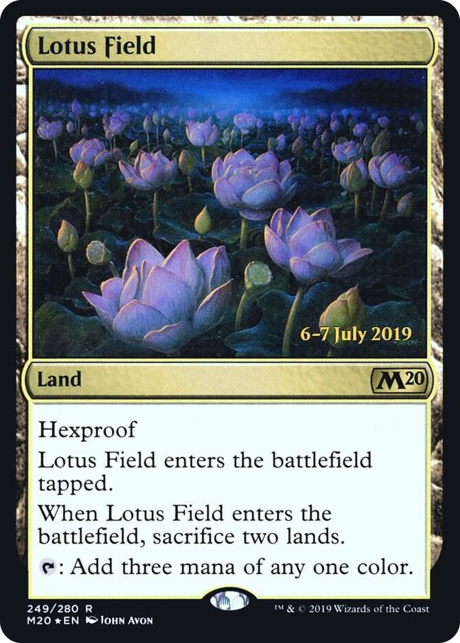 0249 Lotus Field R Prerelease Cards