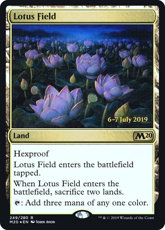 0249 Lotus Field R Prerelease Cards
