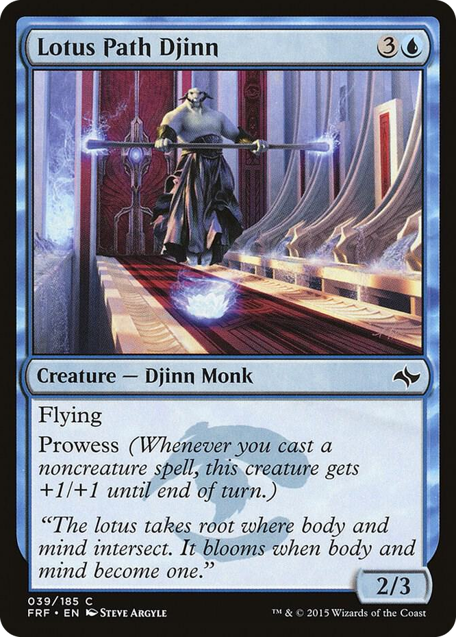 0039 Lotus Path Djinn C Fate Reforged