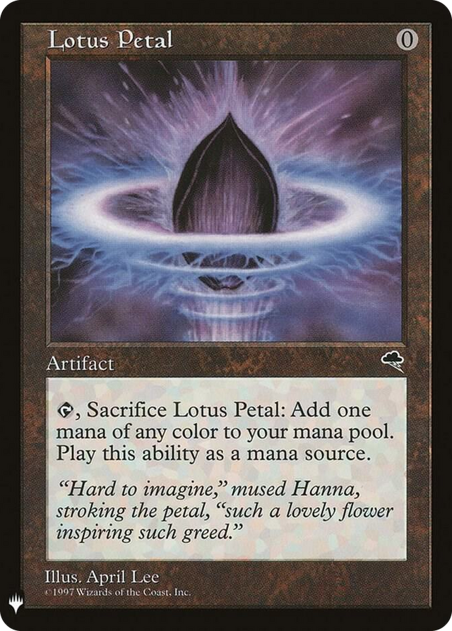 0284 Lotus Petal C The List Reprints