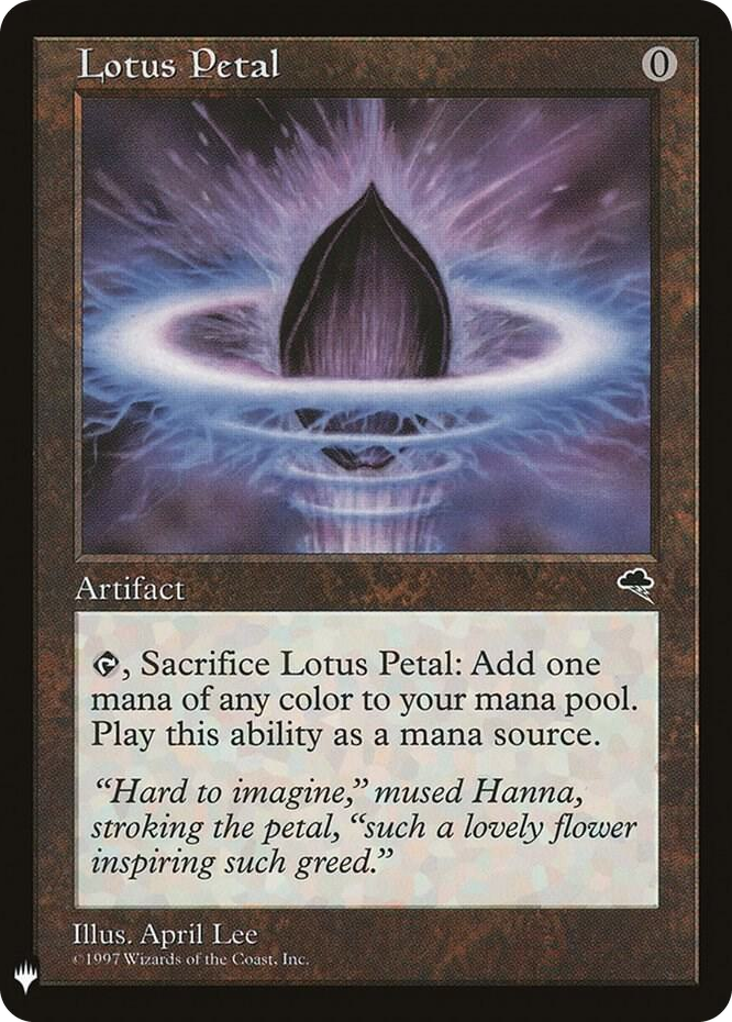 Lotus Petal #284 C - The List Reprints Pokemon card