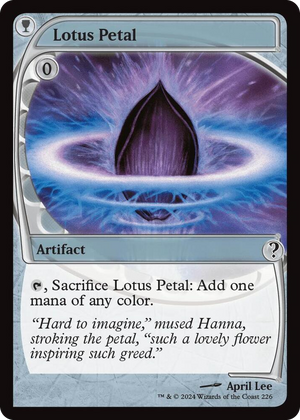 0226 Lotus Petal (Future Sight) C Mystery Booster 2