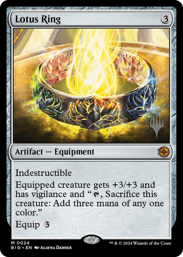 0024 Lotus Ring M Promo Pack: Edge of Eternities