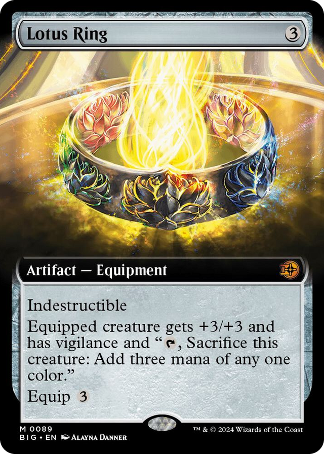 0089 Lotus Ring (Extended Art) M Outlaws of Thunder Junction: The Big Score
