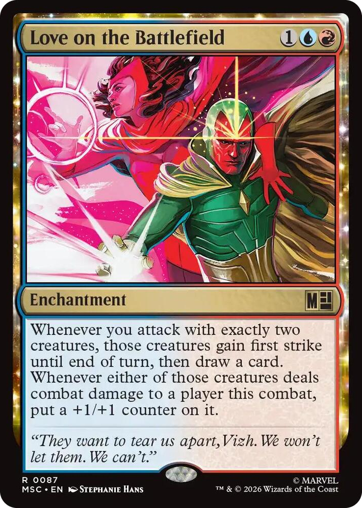 0087 Love on the Battlefield R Commander: Marvel Super Heroes
