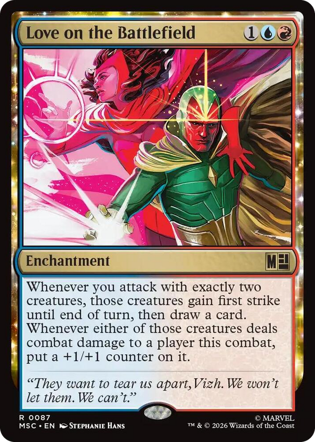 0087 Love on the Battlefield R Commander: Marvel Super Heroes