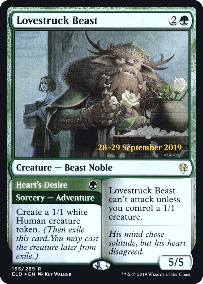0165 Lovestruck Beast R Prerelease Cards