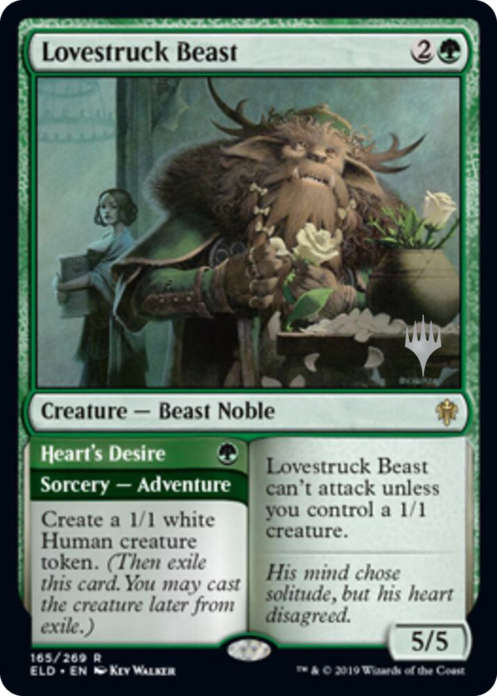 0165 Lovestruck Beast R Promo Pack: Throne of Eldraine