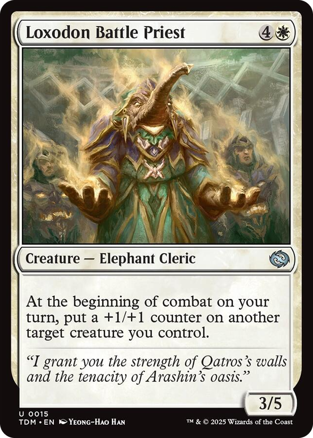 0015 Loxodon Battle Priest U Dragonstorm