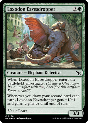 0168 Loxodon Eavesdropper C Murders at Karlov Manor
