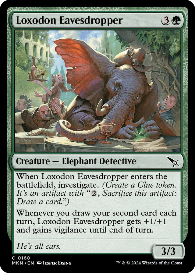 0168 Loxodon Eavesdropper C Murders at Karlov Manor