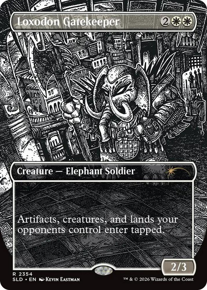 Loxodon Gatekeeper (2354) #2354 R - Secret Lair Drop Series Pokemon card