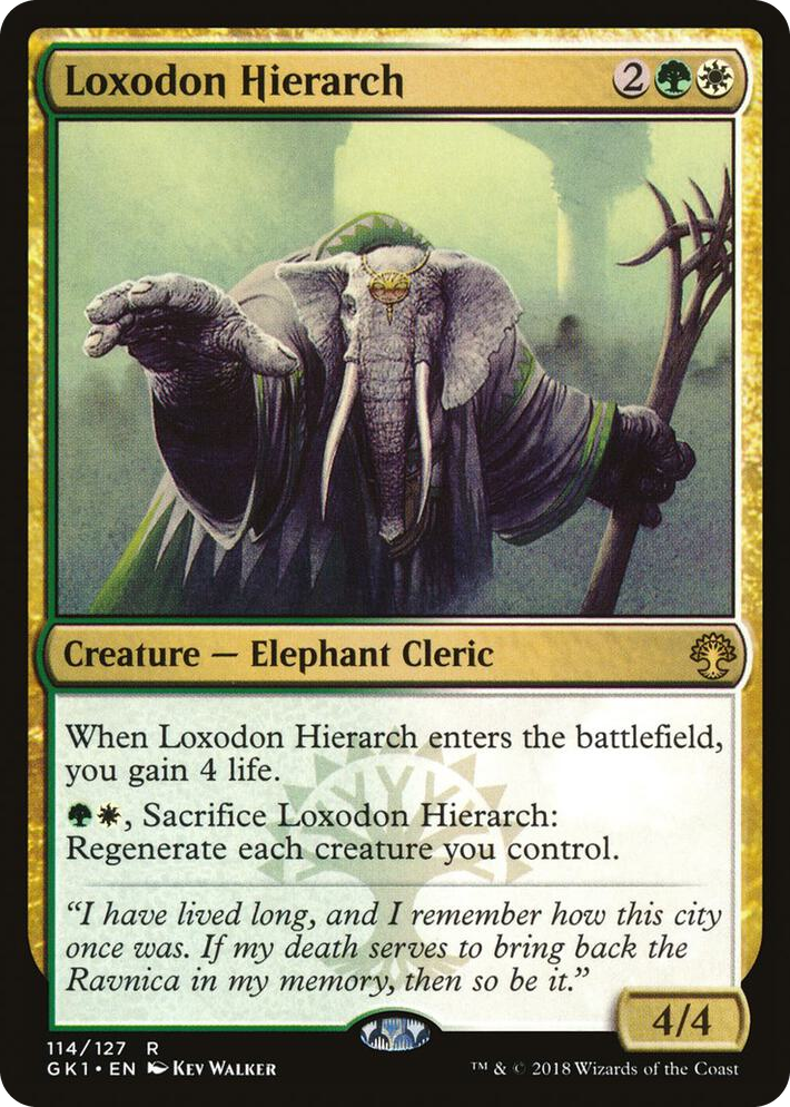 0114 Loxodon Hierarch R Guilds of Ravnica: Guild Kits