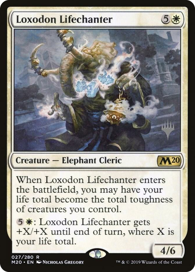 0027 Loxodon Lifechanter R Promo Pack: Core Set 2020