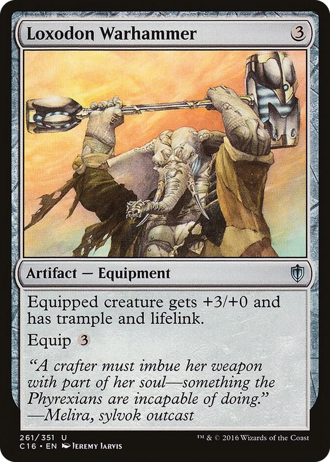 Loxodon Warhammer #261 U - Commander 2016 Pokemon card