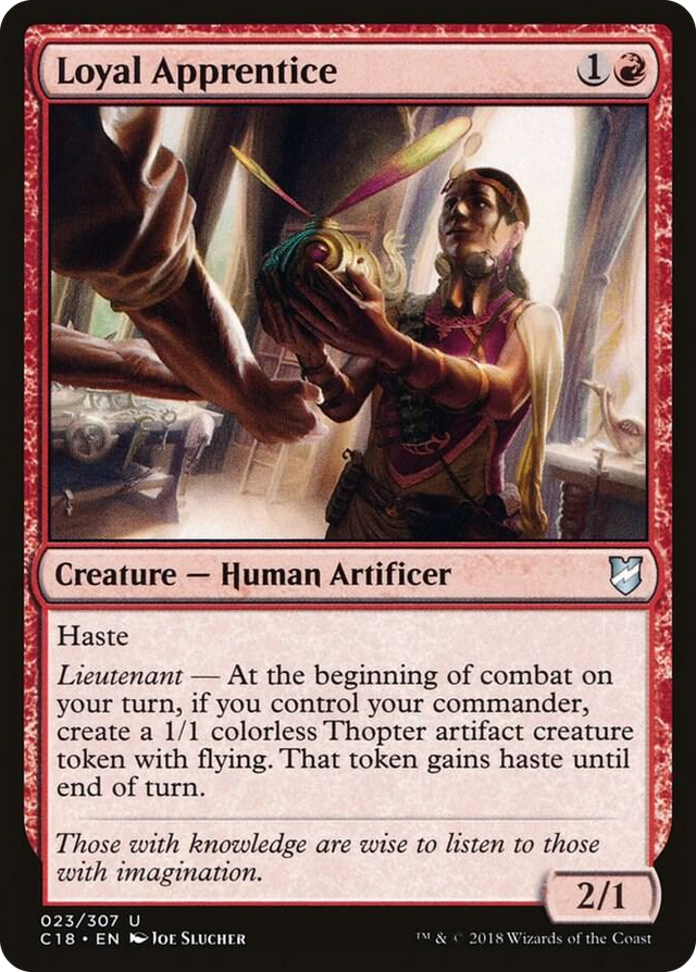 0023 Loyal Apprentice U Commander 2018