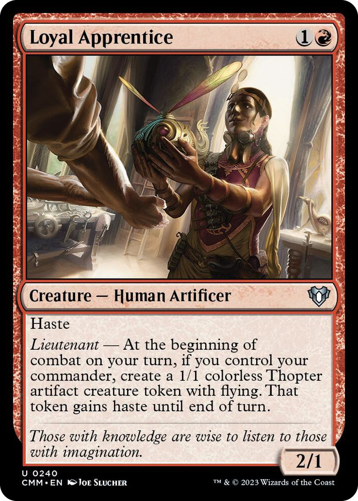 0240 Loyal Apprentice U Commander Masters