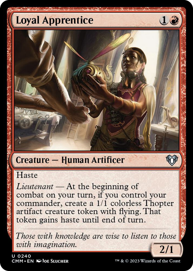 0240 Loyal Apprentice U Commander Masters