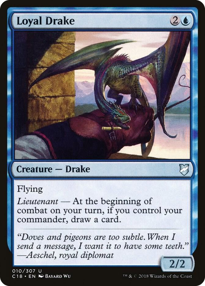 0010 Loyal Drake U Commander 2018