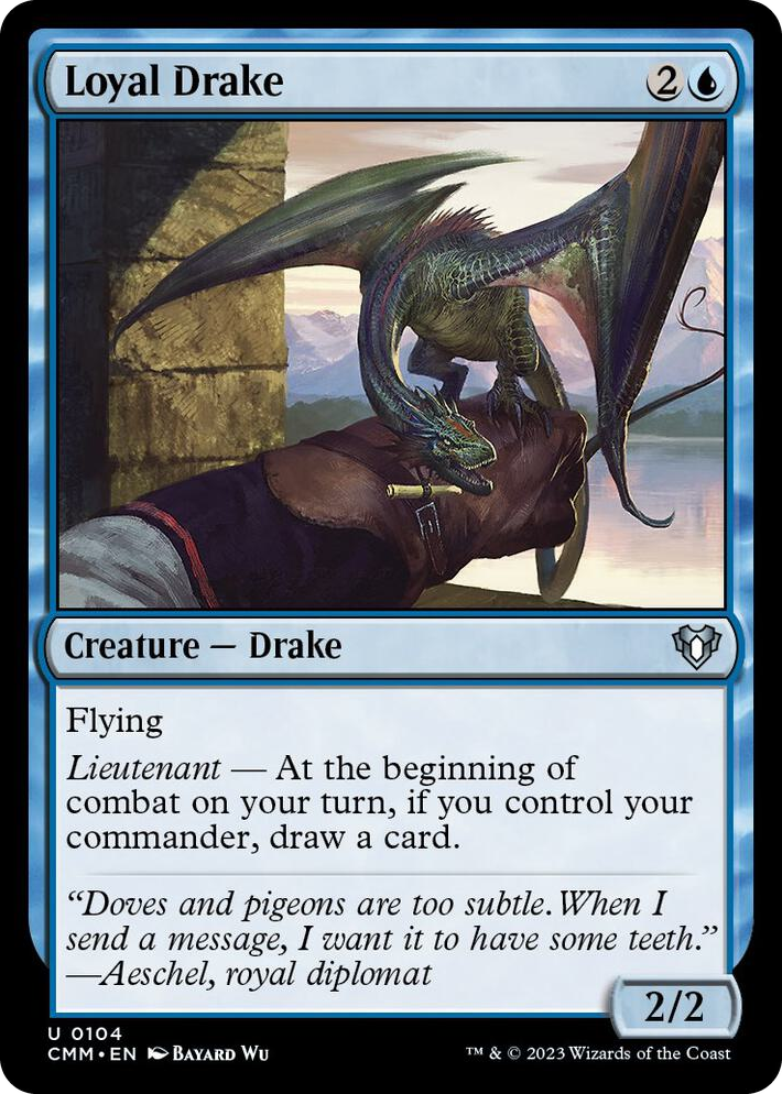 0104 Loyal Drake U Commander Masters
