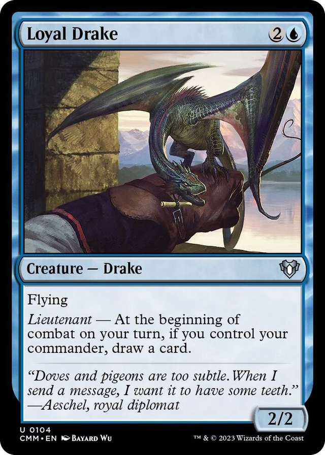 0104 Loyal Drake U Commander Masters