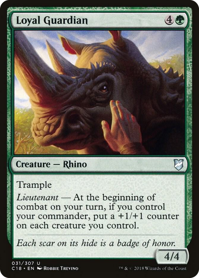 0031 Loyal Guardian U Commander 2018