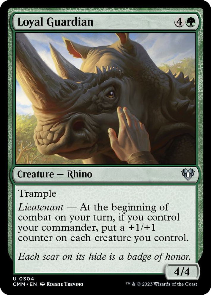 0304 Loyal Guardian U Commander Masters