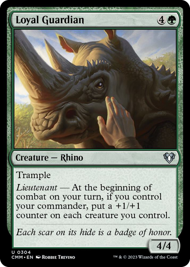 0304 Loyal Guardian U Commander Masters