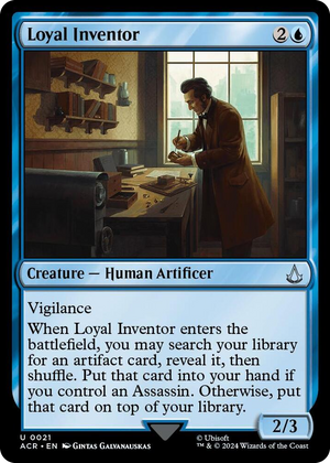0021 Loyal Inventor U Universes Beyond: Assassin's Creed