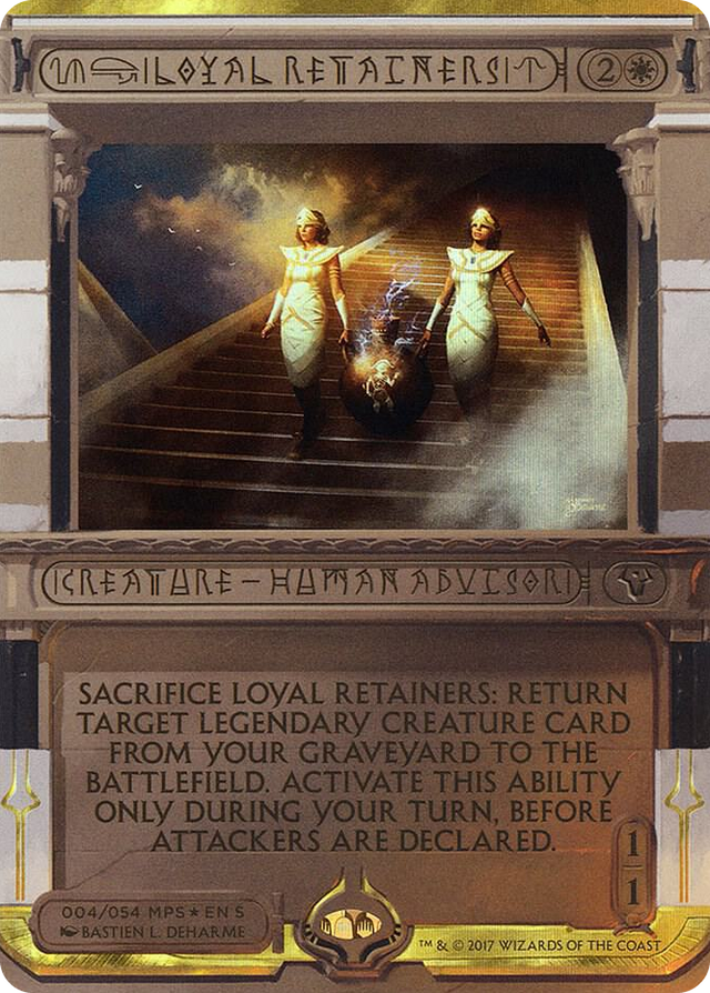 0004 Loyal Retainers M Masterpiece Series: Amonkhet Invocations