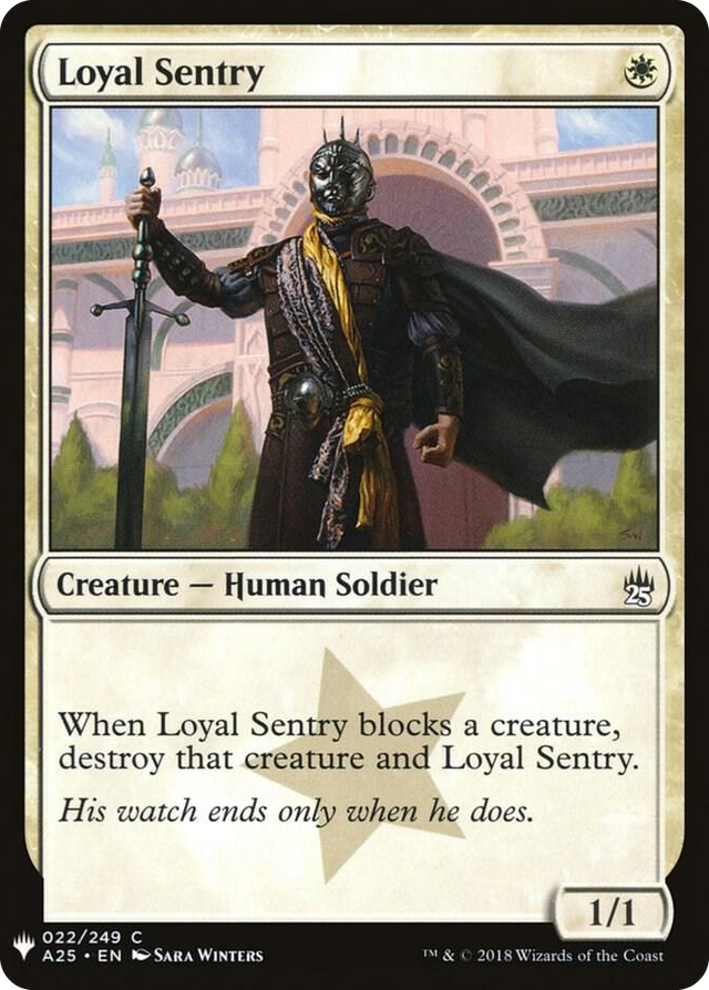 0022 Loyal Sentry C The List Reprints