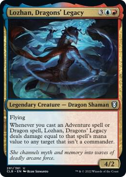 0281 Lozhan, Dragons' Legacy U Commander Legends: Battle for Baldur's Gate