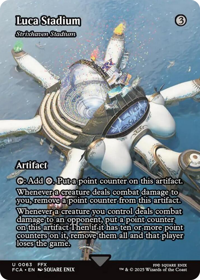 Luca Stadium - Strixhaven Stadium (Showcase) #63 U - FINAL FANTASY: Through the Ages Pokemon card