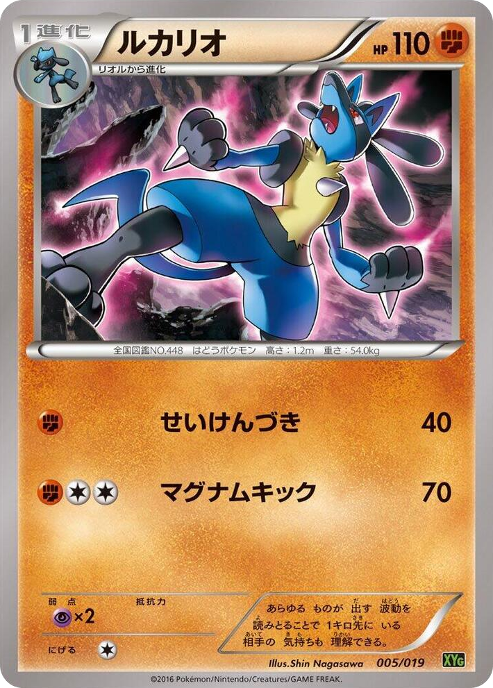0005 Lucario None Zygarde-EX Perfect Battle Deck