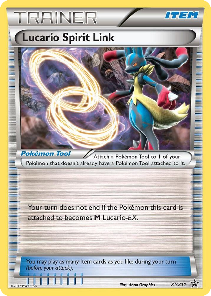 XY211 Lucario Spirit Link Promo XY Promos