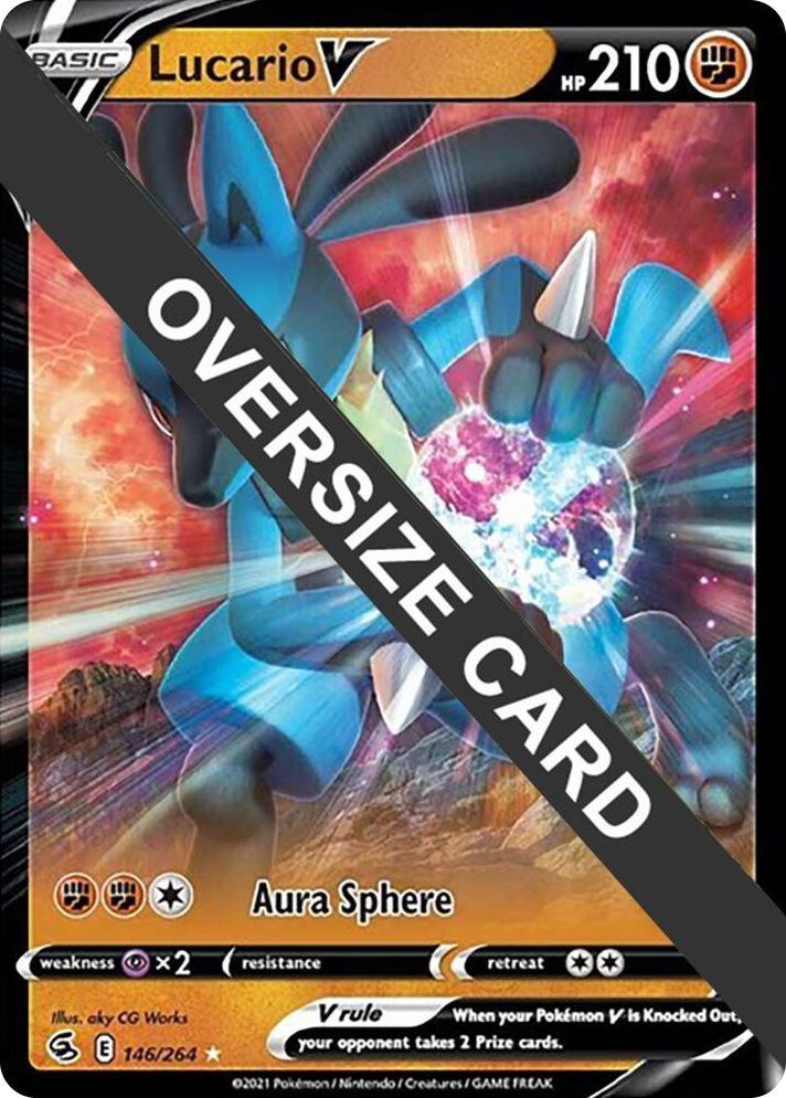 0146 Lucario V Ultra Rare Jumbo Cards