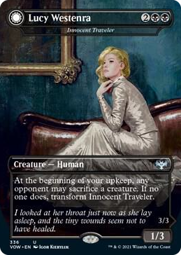 0336 Lucy Westenra - Innocent Traveler U Innistrad: Crimson Vow