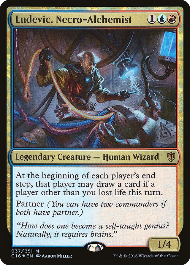 0037 Ludevic, Necro-Alchemist M Commander 2016
