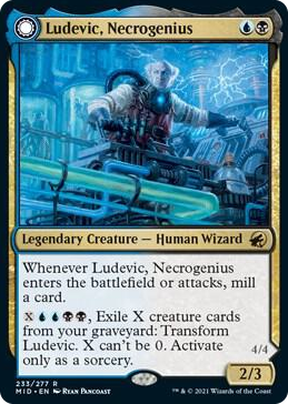 0233 Ludevic, Necrogenius R Innistrad: Midnight Hunt