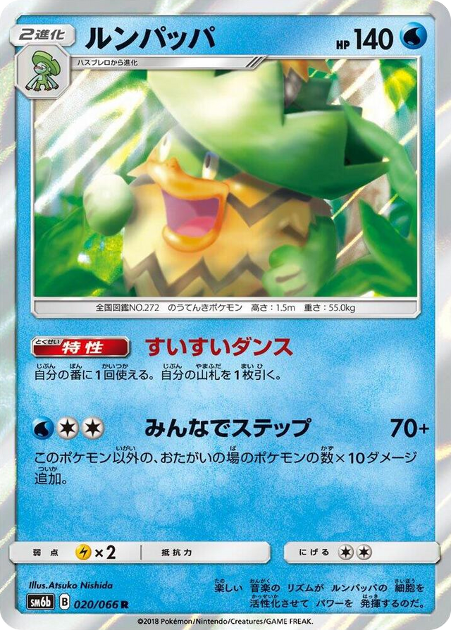 0020 Ludicolo Rare Champion Road