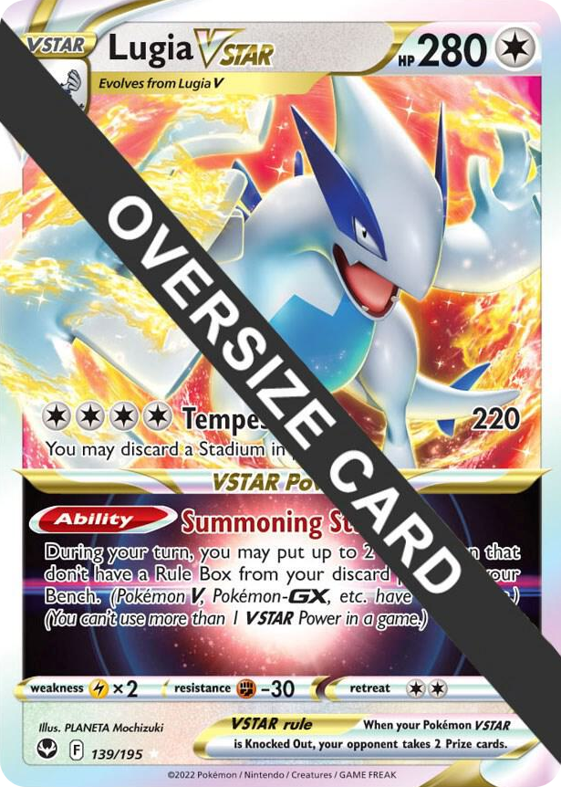 0139 Lugia VSTAR Ultra Rare Jumbo Cards