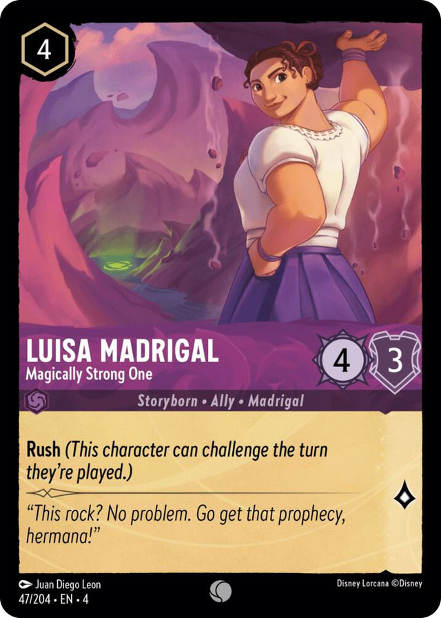 0047 Luisa Madrigal - Magically Strong One Common Ursula's Return