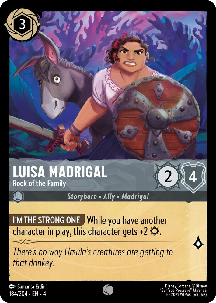 0184 Luisa Madrigal - Rock of the Family Common Ursula's Return
