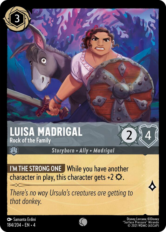 0184 Luisa Madrigal - Rock of the Family Common Ursula's Return