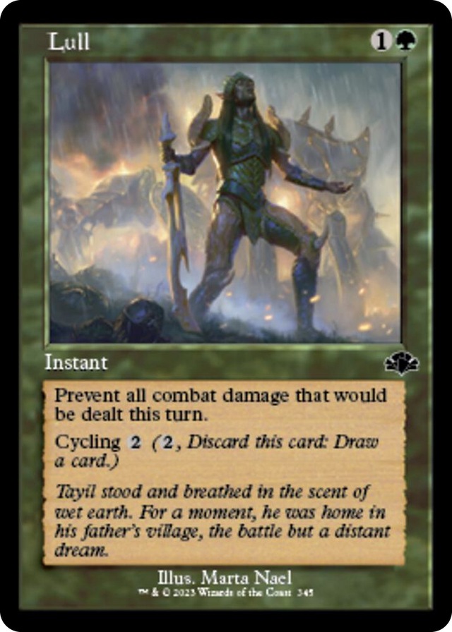 0345 Lull (Retro Frame) C Dominaria Remastered